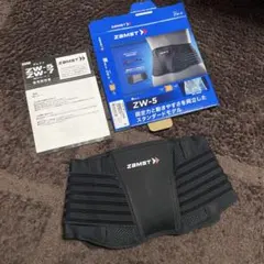 ザムスト 腰用サポーター　ベルト　ZW-5 Mサイズ　ミドルサポート