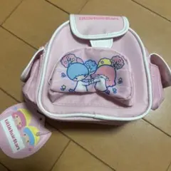 レトロ】サンリオ リトルツインスターズ キキララ ピンク リュック