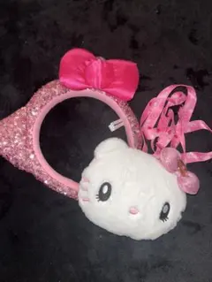 USJ ユニバ ハローキティ カチューシャポシェットセット