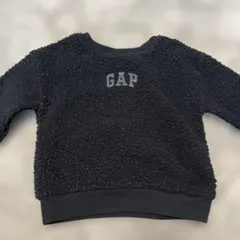 GAP ボアトレーナー ブラック　18-24m