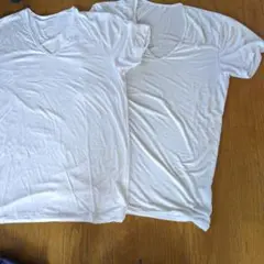 ◯HEATTECH XL ホワイト ショートスリーブ Tシャツ2点