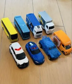 トミカ はたらくくるま ミニカー 8台セット 묶음 판매