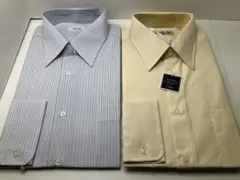 【未使用品】長袖ワイシャツ ドレスシャツ 40-82 2枚セット 2509-09