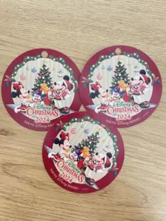 Disney Christmas 2024 カード 3枚セット
