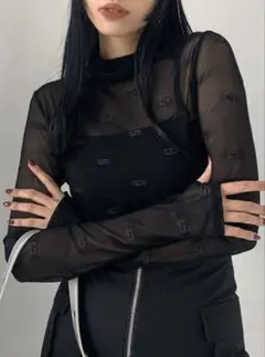 EMODA シースルー フィットトップ