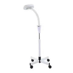 拡大レンズ付き スタンドライト (LED タイプ) ホワイト 美品
