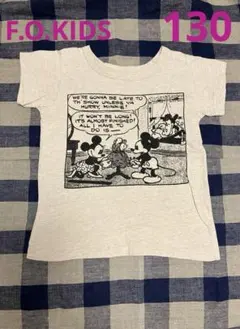 130 F.O.KIDS Tシャツ　ミッキーマウスのサムネイル