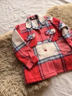 80s ~ 90s ウール シャツジャケット CPOジャケット