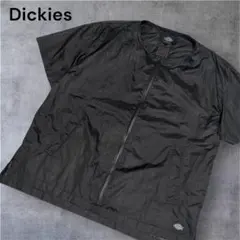 Dickies 半袖 ジップアップ レザー調Y2Kシャツのサムネイル