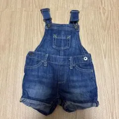 babyGap デニムオーバーオールショートパンツ 80cm