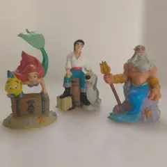 リトルマーメイド フィギュア 3体セット