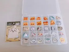 ちいかわ　シール　おすそ分け　31枚　マシュマロ風　ぷっくり　ケース付き