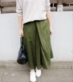 IENA シアーランダムスカート
