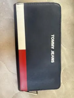 TOMMY JEANS 長財布 ネイビー