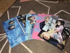 けいおん　クリアファイル　5枚セット