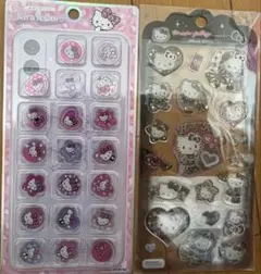 ハローキティ おはじきシーギャル キティ ドロップジェリーシール うるちゅる
