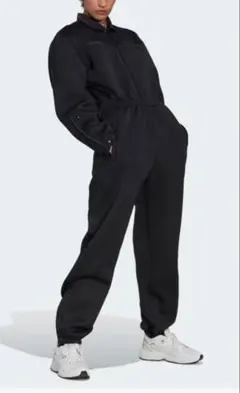 【希少】adidas ジャンプスーツ オーバーオール 黒 2026年最新】adidas originals カラー：ブラック系 サロペット