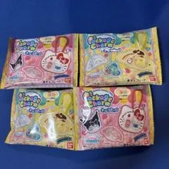 【新品未開封】サンリオキャラクターズ パッケージチャーム&チョコボーロ4袋セット