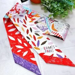 希少！早い者勝ち！】HERMES ツイリー 花咲く鳥たちの国で マルチ