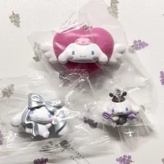 【匿名配送】ガチャガチャ サンリオ シナモロール シナモン 3個セット