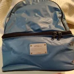 attache 青 リュック 合成皮革