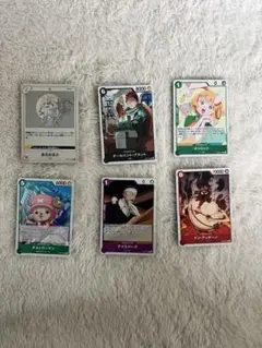 ワンピースカード6種類