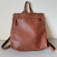【美品】Dakota ダコタ リュック シャーロット レディース レザー チョコ