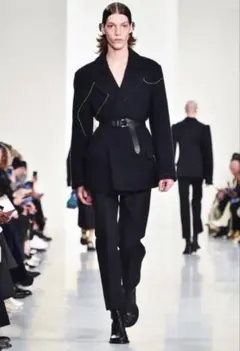 Maison Margiela 白タグ　アーティザナル　ステッチ　ダブルコートのサムネイル