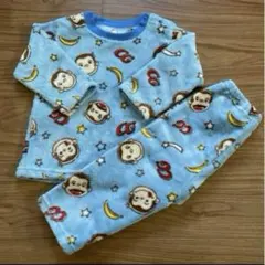 おさるのジョージ フリースパジャマ 90