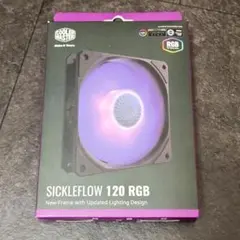 Cooler Master SICKLEFLOW 120 RGB PCファンのサムネイル