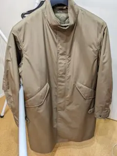 ユニクロ ウィンドプルーフ2WAYコート BROWN M - メルカリ