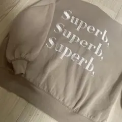 ピンクラテ♡ブラウン　ビッグシルエットパーカー