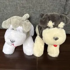 シュナウザー ぬいぐるみ 2点セット今だけ値引き‼️
