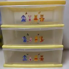 くまのプーさん 3段キッズチェストのサムネイル