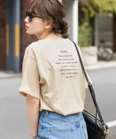 アーバンリサーチ　サニーレーベル　バックプリントルーズ T-SHIRTSのサムネイル