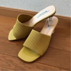 スリッパ ファッションサンダル ヒール エレガント