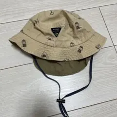 キッズ 日よけ付きハット 50cm アカチャンホンポ