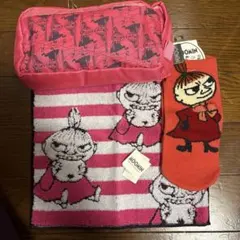 ムーミン タオルとポーチ、靴下ソックスのセットまとめ売り