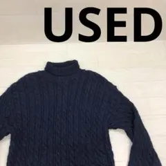 used古着 Vintage タートルネックコットンニット