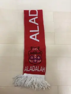 サッカーマフラーALADALAH サポーターマフラー レッド