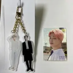 BTS ジミン　D'ICON アクリルキーホルダー　トレカ セット　値下げ