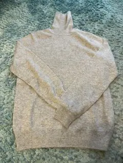 カシミヤタートルネックセーター ニット