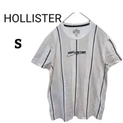 ホリスター 半袖Tシャツ 綿100% ストライプ HOLLISTER 海外古着