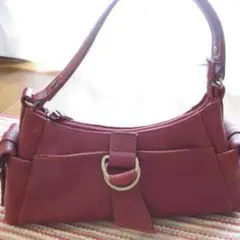 美品★MK★ミシェルクラン★レザーショルダーバッグ