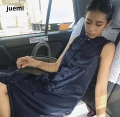 juemi CN Satin Ziyi Dress チャイナ ドレス カーキ - メルカリ