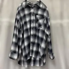 チェックシャツオーバーサイズ