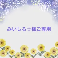 みいしろ☆様ご専用
