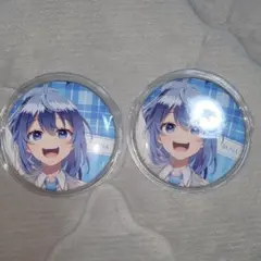 カラフルピーチ るな 缶バッジ ぱらぴち 2個