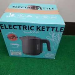 Simple Style 電気ケトル 1L 黒 1200Wのサムネイル