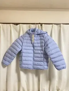 UNIQLO パフテックウォッシャブルパーカ　BLUE 150cm